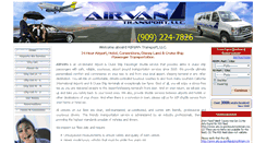 Desktop Screenshot of airvantransport.com